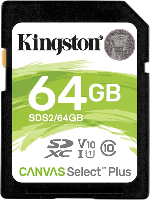 Cartão SD Kingston Canvas Select Plus 1