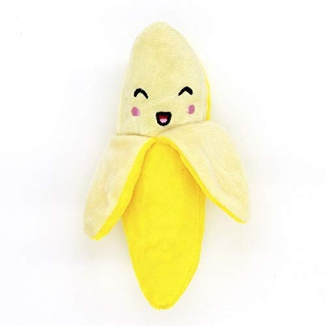 Brinquedo de Pelúcia para Cachorro Banana 1
