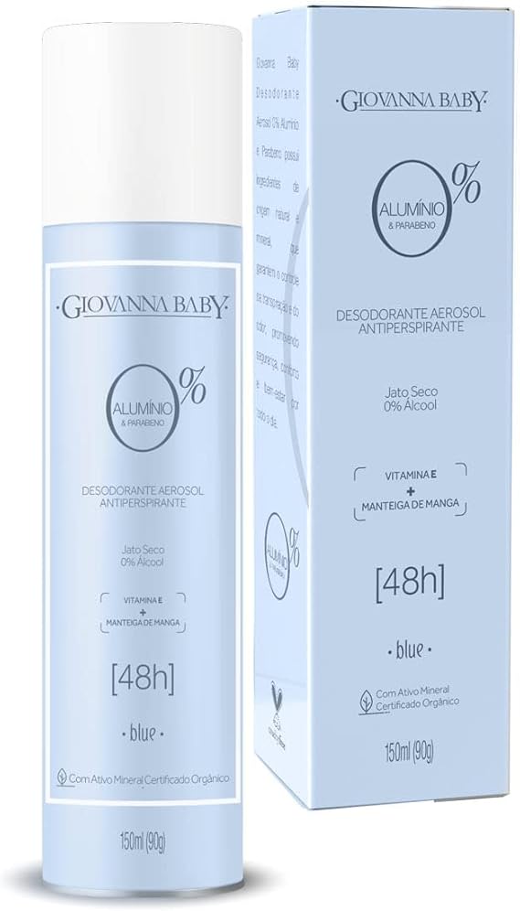 Desodorante Aerosol 0% Alumínio Blue 1