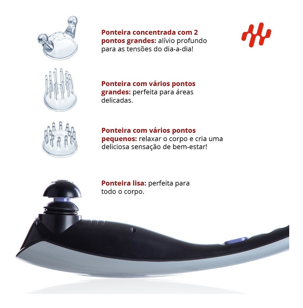 Massageador Elétrico Elite Pro 4