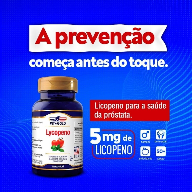 Licopeno de Tomate Vitgold 2