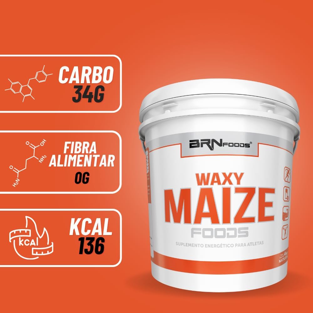 Waxy Maize Balde 4 kg BRN Foods 4