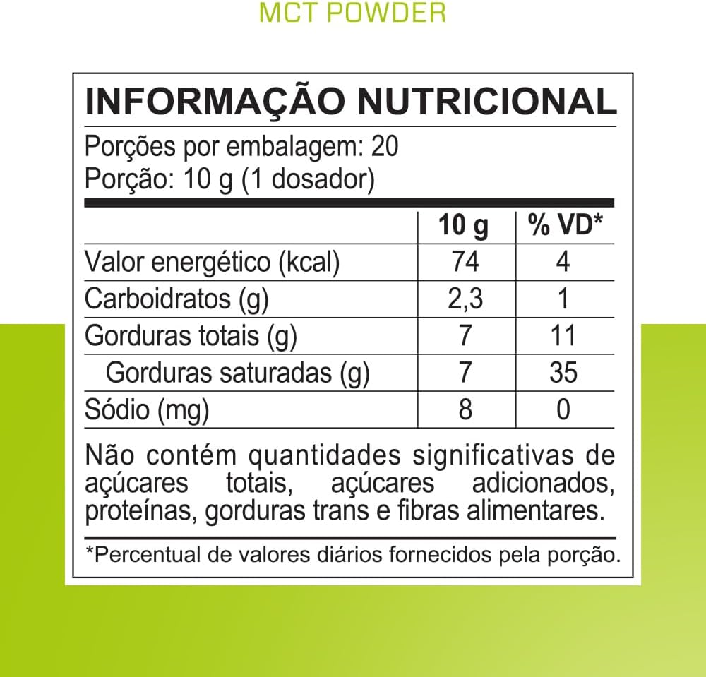 MCT em Pó  2
