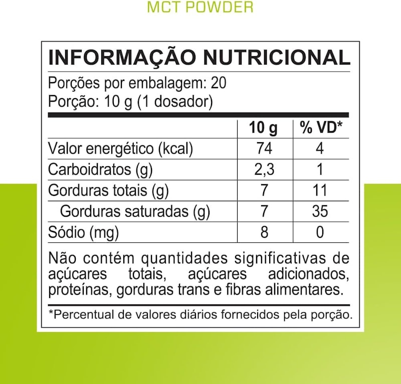 MCT em Pó 2