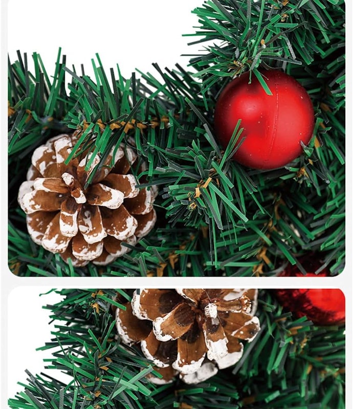Guirlanda de Natal Decorativa LEDs Brancos 4