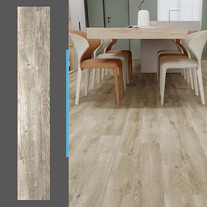 Piso Vinílico Autocolante Adesivo em Régua Amadeirada 1,25 m² 91x15,2 cm 4