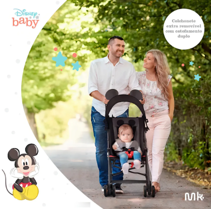 Carrinho Guarda-Chuva Mickey Petit 2