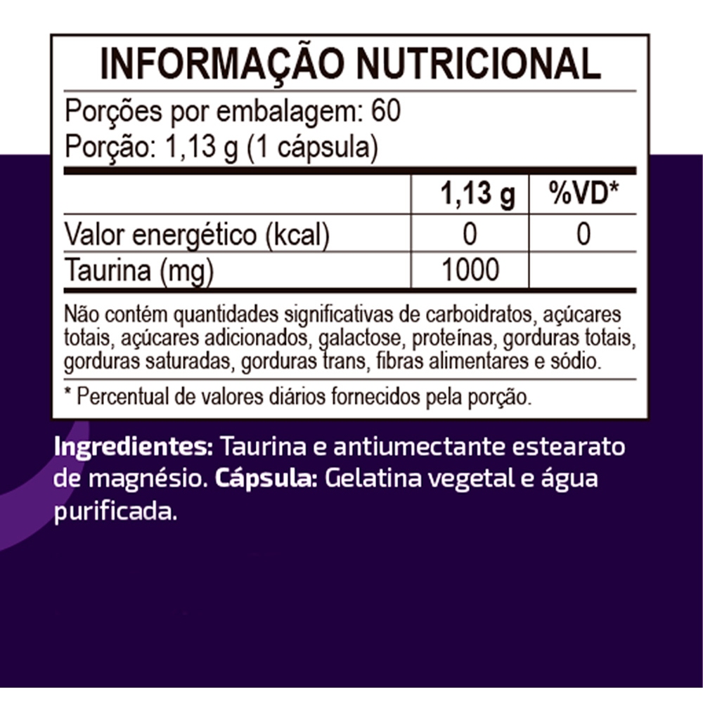Black Taurine 1000 mg 2