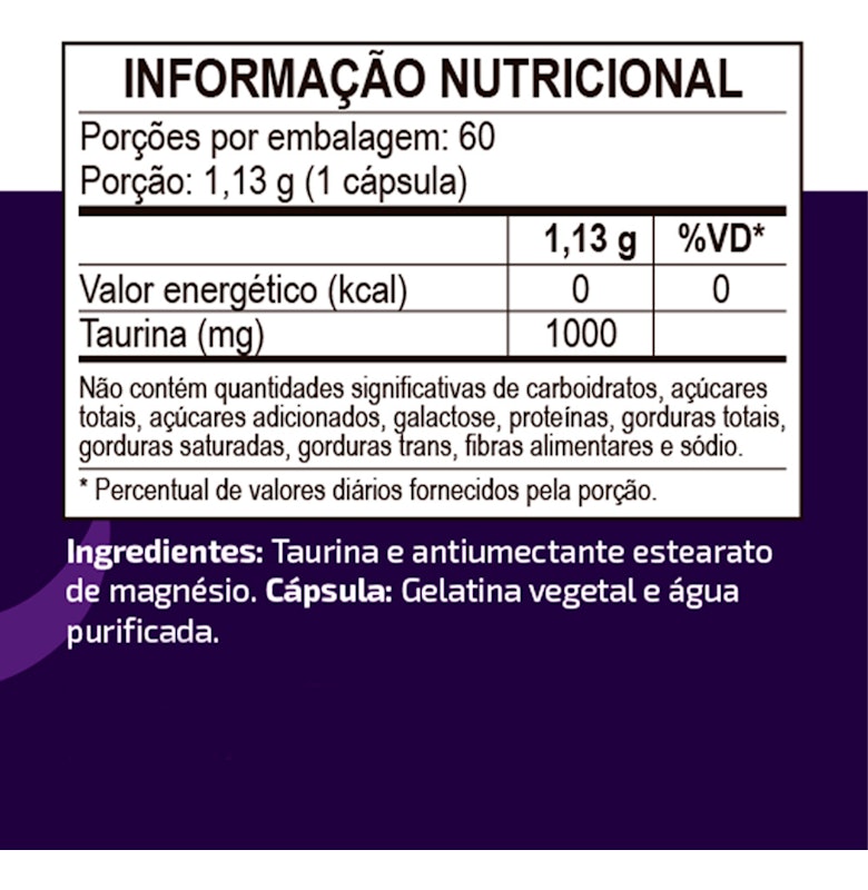 Black Taurine 1000 mg 2