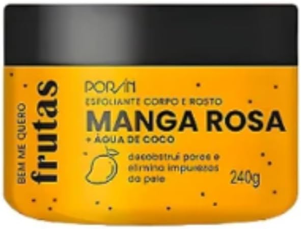 Esfoliante Manga Rosa Corpo e Rosto 240 g  1