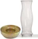 DECO&FLOR Porta-Velas Castiçal de Vidro Donzela 1