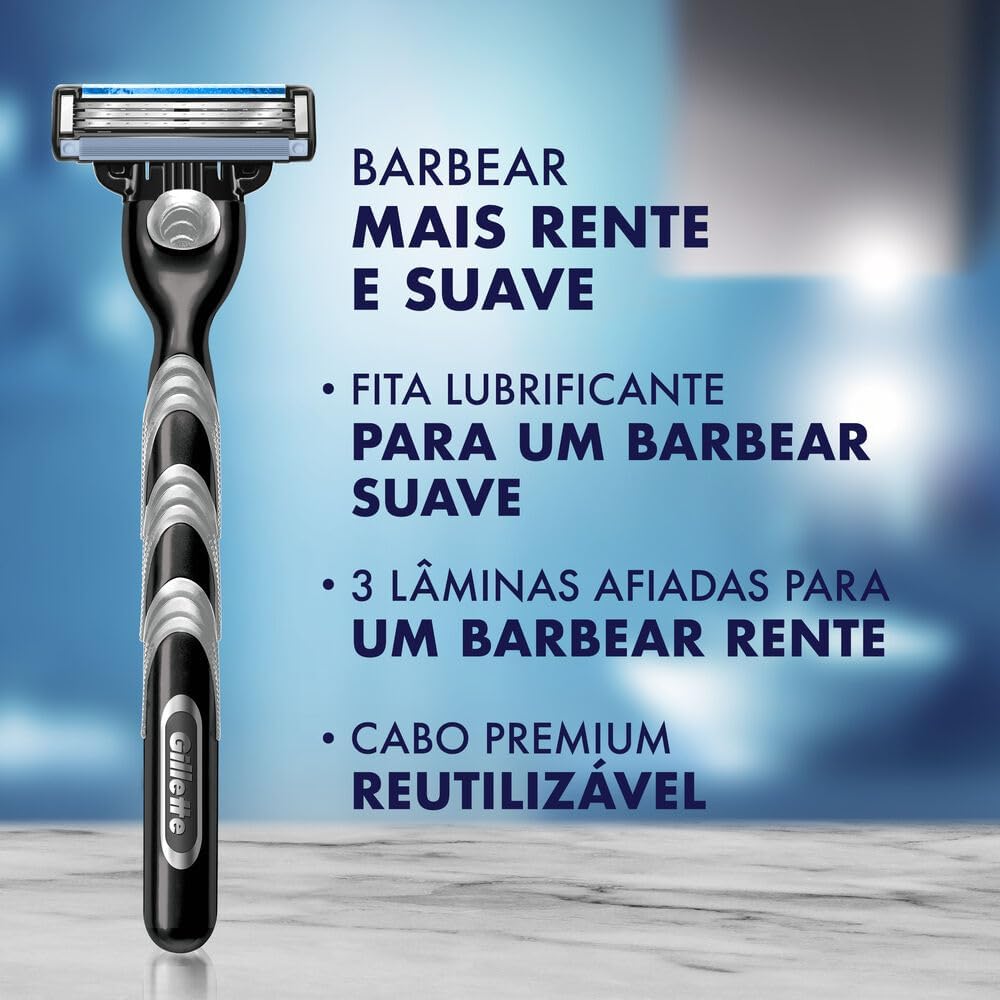 Aparelho de Barbear Gillette MACH3 2