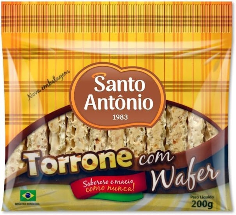 Torrone com Wafer Santo Antônio 1