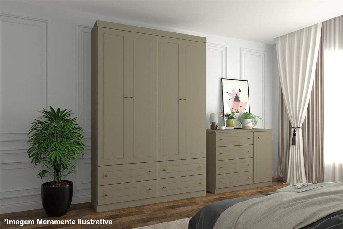 Guarda-Roupa Americano 4 Portas 2