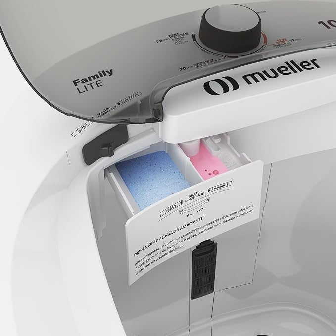 Tanquinho de Lavar Roupa Mueller Family Lite 10 Kg 3