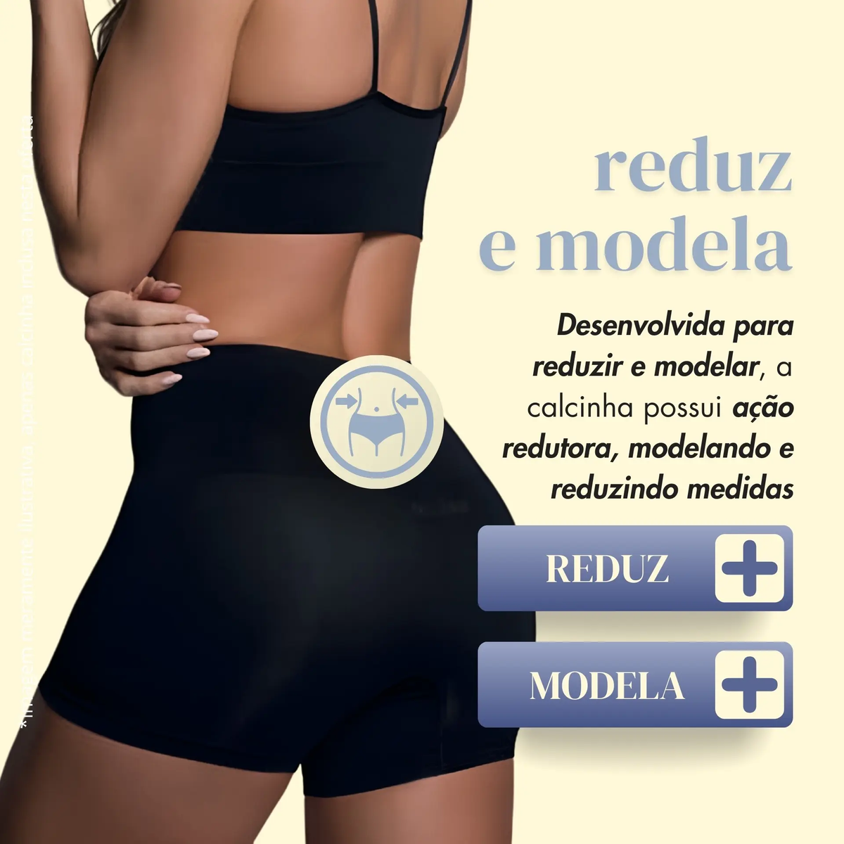 Calcinha Boxer Redutora Sem Costura  3