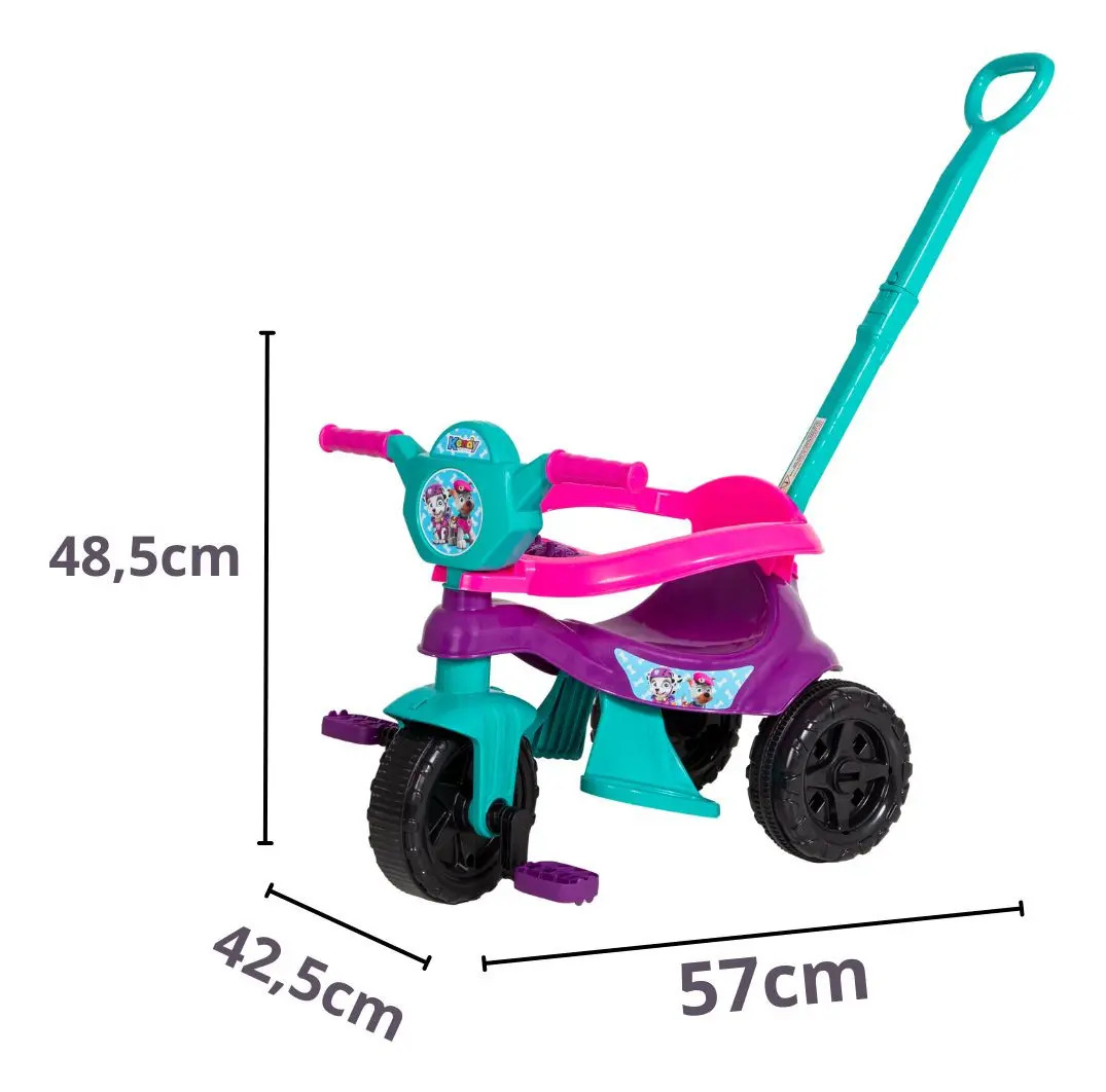 Carrinho de Passeio/Pedal Infantil Kemotoca Baby Dog 3