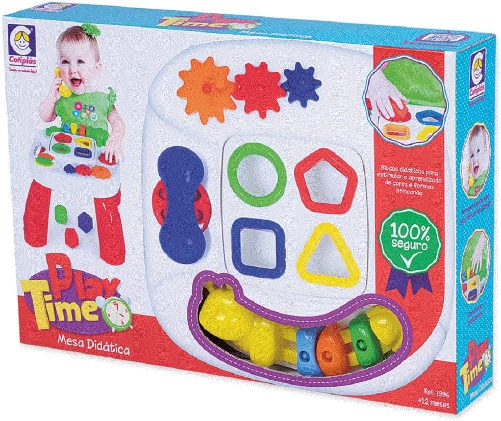 Mesa Didática Infantil Play Time Cotiplás 2