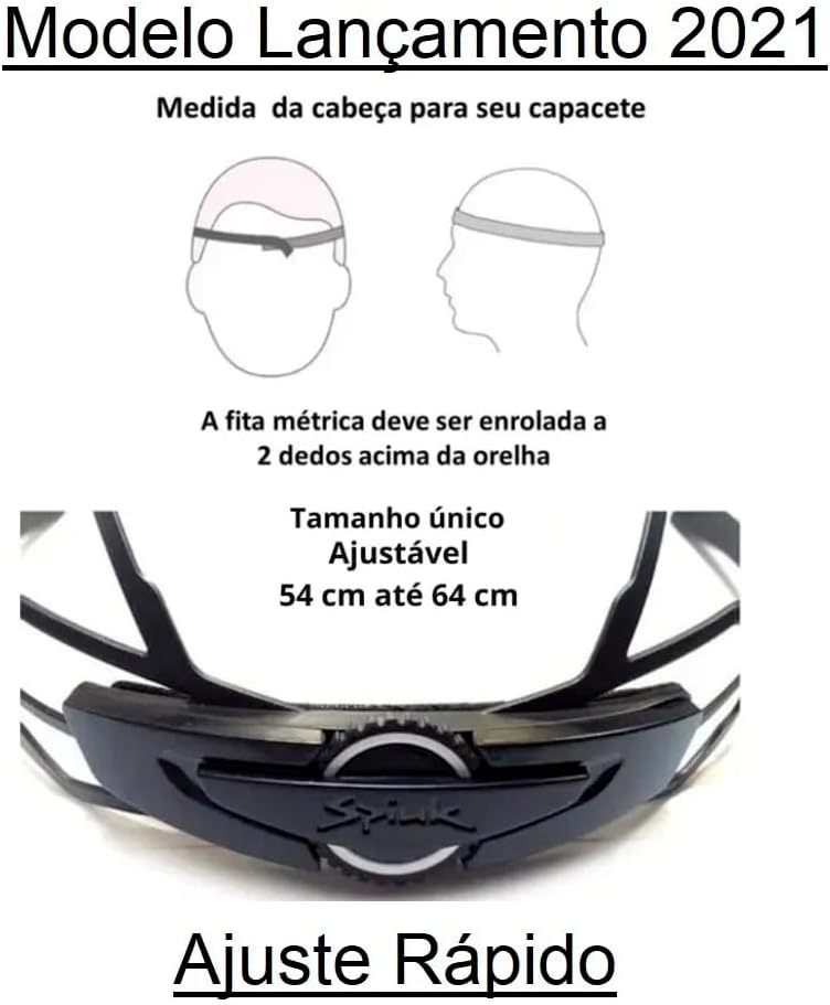 Capacete Ciclismo Ajustável PTK 5