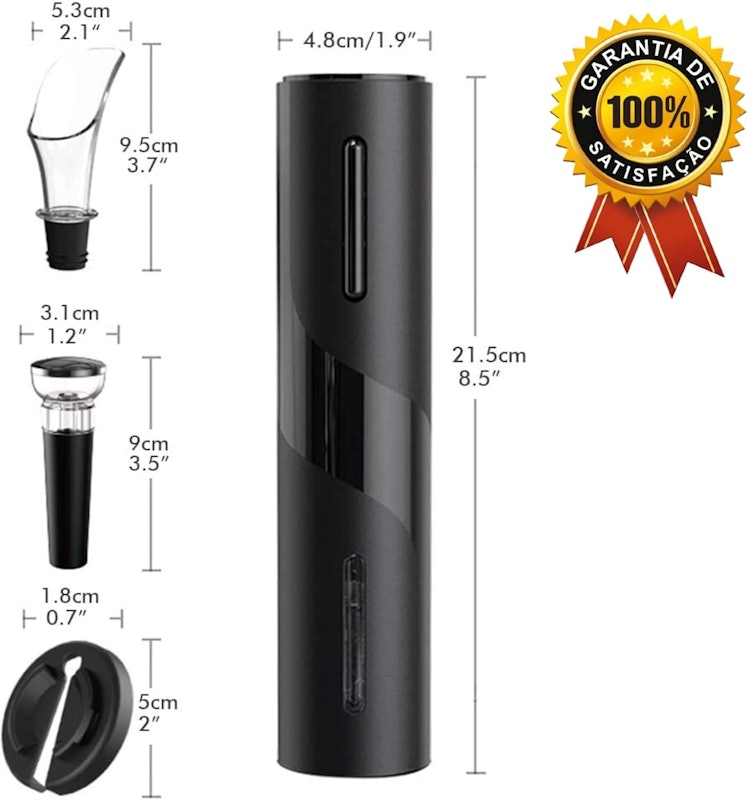 Kit Abridor de Vinho Elétrico com Acessórios 3
