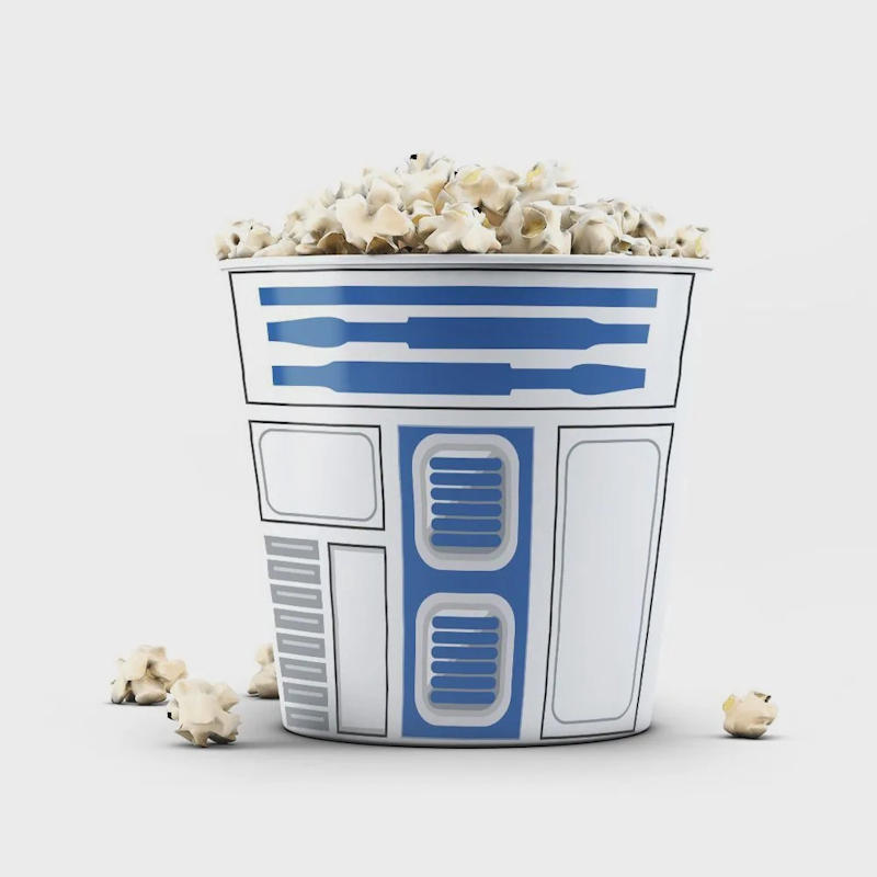 Balde de Pipoca Star Wars R2 D2 1