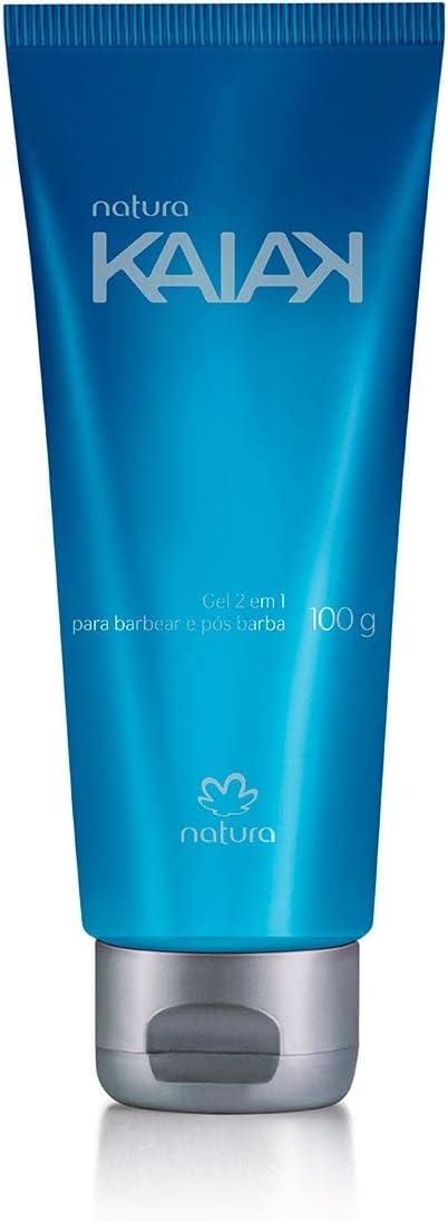 Gel 2 em 1 para Barbear e Pós-Barba Kaiak Natura 1