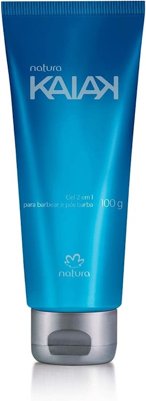 Gel 2 em 1 para Barbear e Pós-Barba Kaiak Natura 1