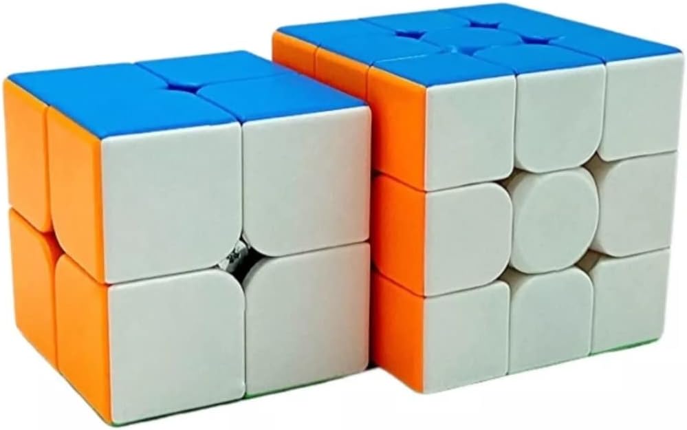 Kit Cubo Mágico Quebra Cabeça Profissional Moyu 1
