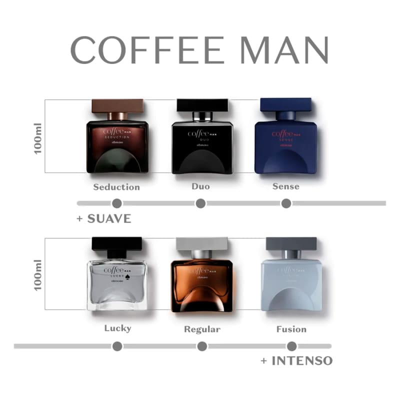 Coffee Man Seduction Desodorante Colônia 3