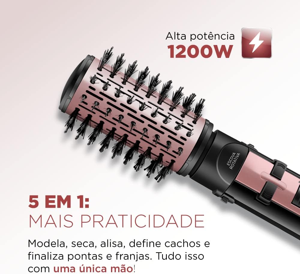 Escova Rotativa Black Rose Line 2