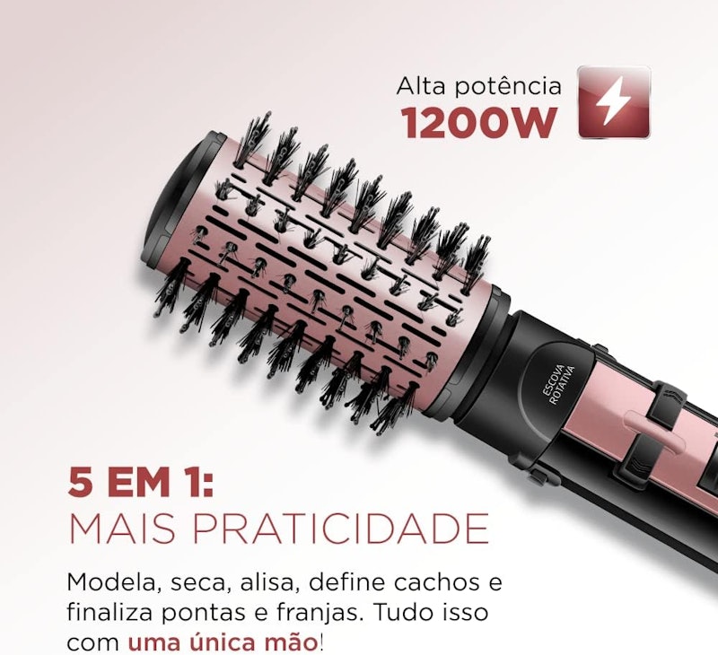 Escova Rotativa Black Rose Line 2