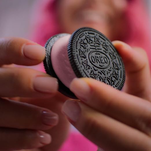 Biscoito Recheado Oreo Milkshake de Morango Multipack 3