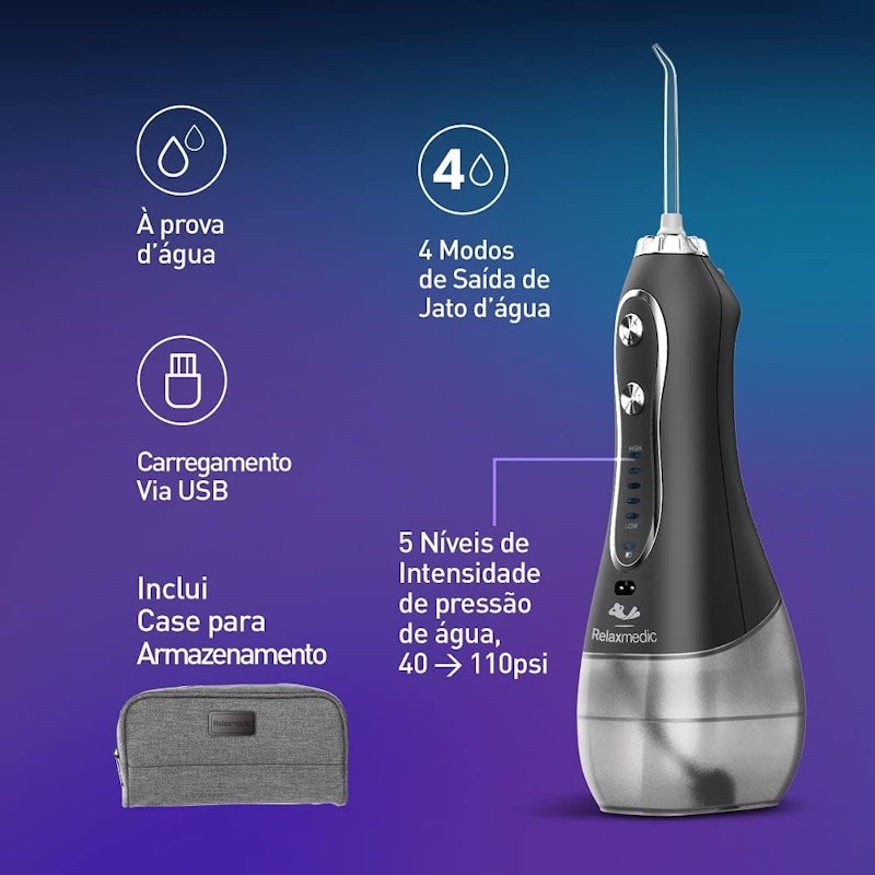 Irrigador Oral Jet Clean sem Fio 3