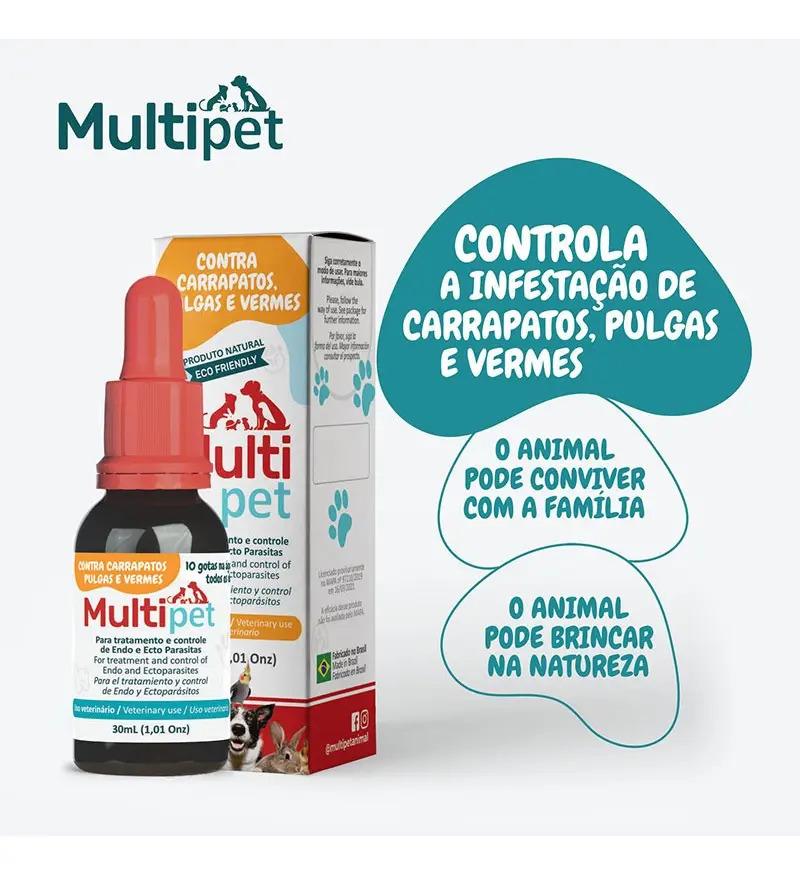 Multipet Pulgas e Carrapatos  5
