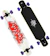 TRAXART Longboard Drop-Through Simétrico Wildstyle 1