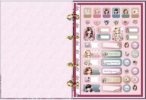 Caderno Argolado Cartonado Colegial Jolie 3