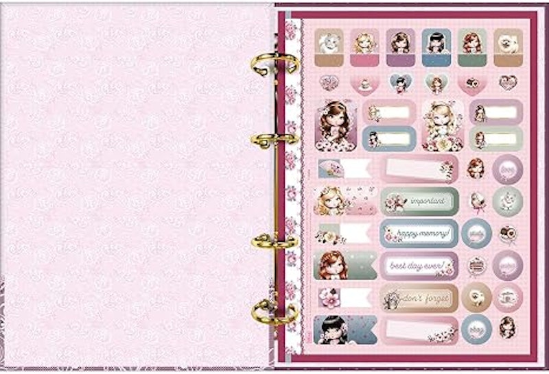 Caderno Argolado Cartonado Colegial Jolie 3