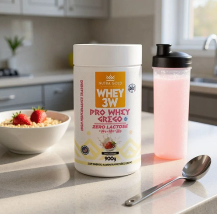 Whey Grego Morango Zero Lactose 5