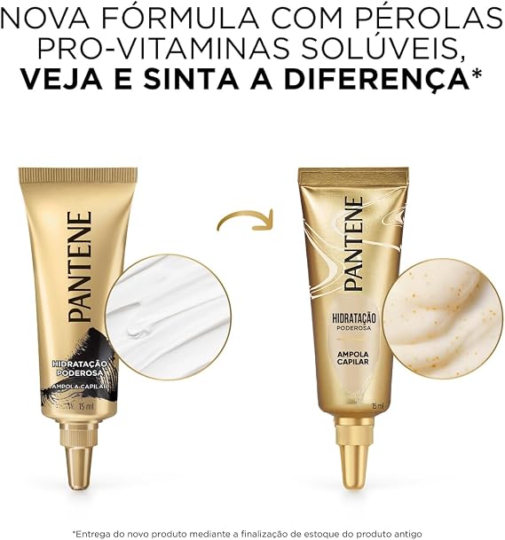 Ampola Capilar Pro-V Hidratação Poderosa Pantene 3