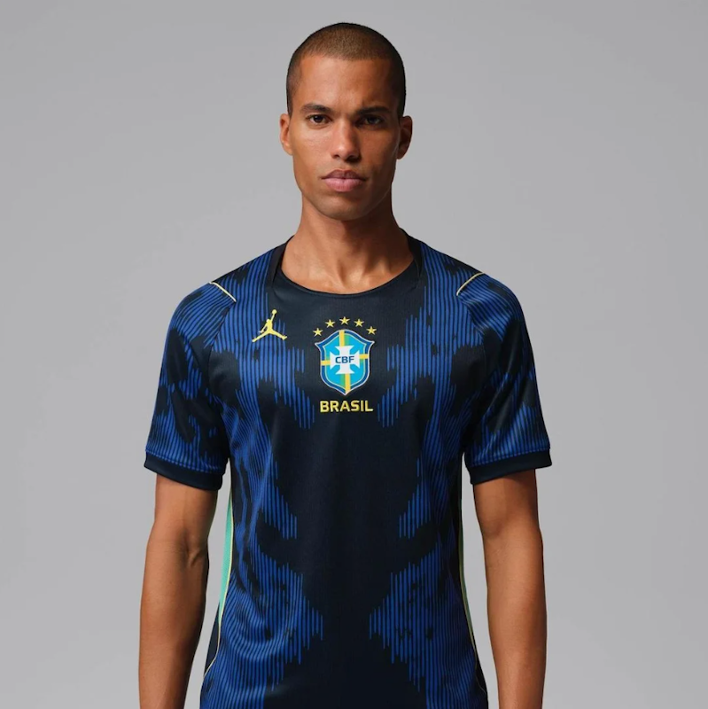 Camisa Brasil Jordan II 2026/27 Torcedor Pro Masculina 1