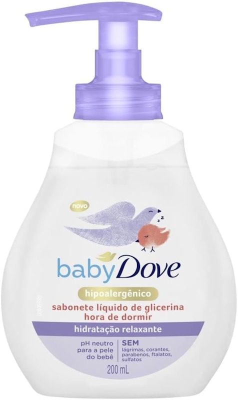 Sabonete Líquido de Glicerina Baby Dove Hora de Dormir 1