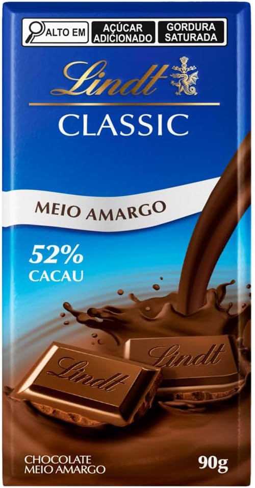 Chocolate Lindt Classic Meio Amargo 1