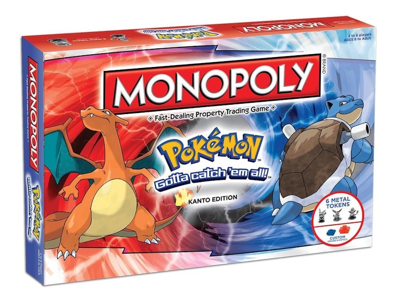 Pokémon Monopoly - Edição Kanto 1