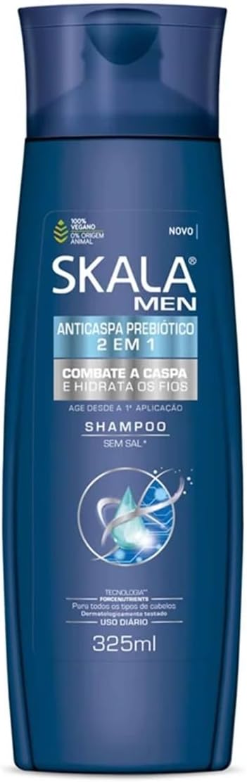 Shampoo Skala Men - Anticaspa 2 em 1 1