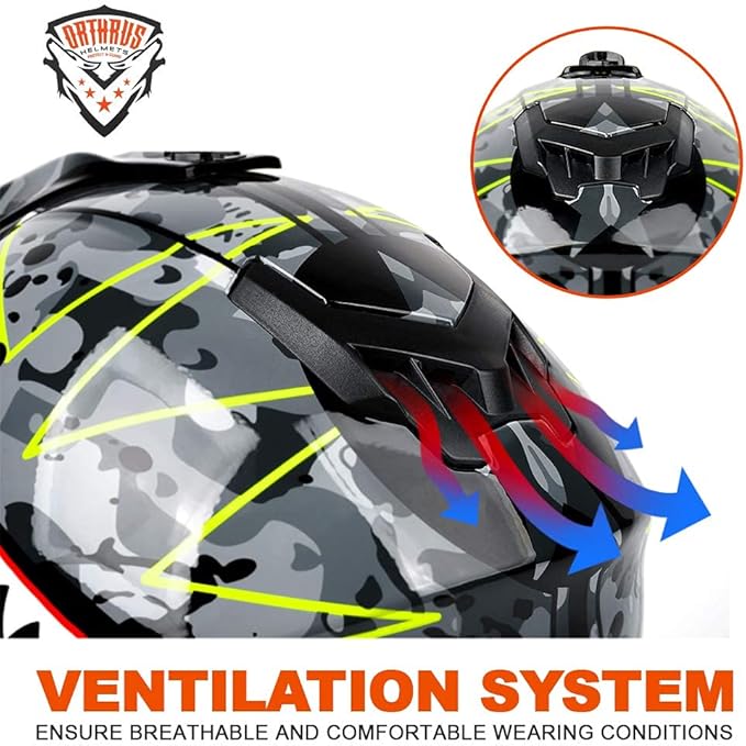 Capacete Orthrus com Certificação DOT  3