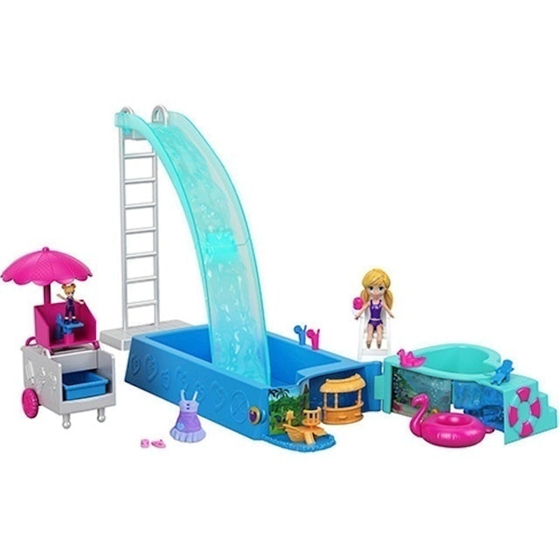 Polly Pocket - Piscina de Surpresas Escondidas 1