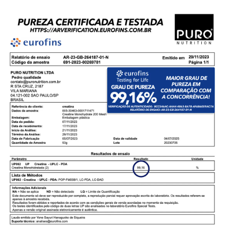 Creatina Monohidratada em Pó 4