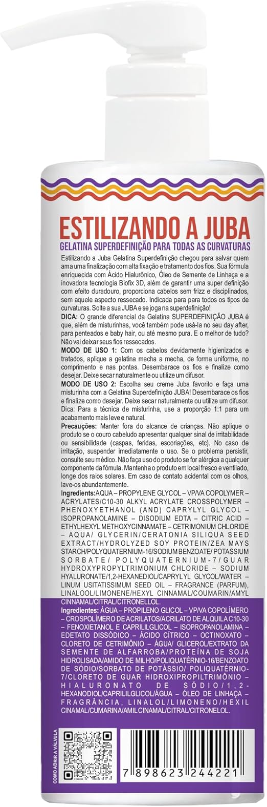 Gelatina Widi Care Juba Estilizando a Juba Super Definição 2