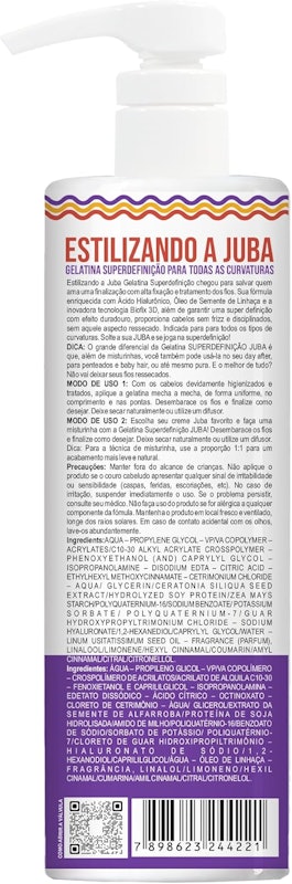 Gelatina Widi Care Juba Estilizando a Juba Super Definição 2