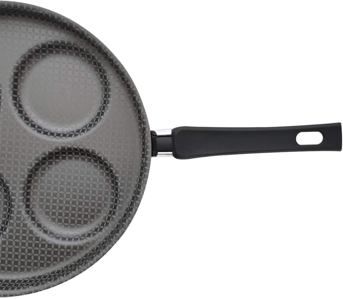 Frigideira 4 Ovos Gourmet Antiaderente de Alumínio 4